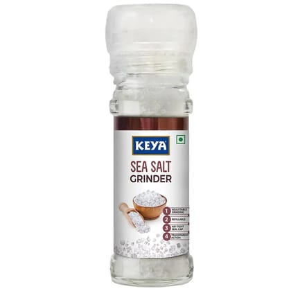 Keya Sea Salt Grinder, 100 gm