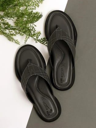 Big Fox - Gray Mens Thong Flip Flop - None