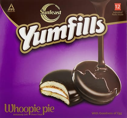 Sunfeast Yumfills Whoopie Pie, 300G