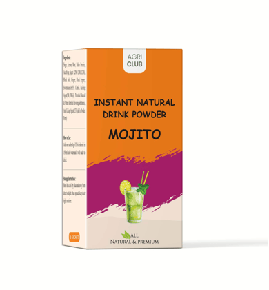Agri Club Instant Mojito Drink Powder, 15 Sachets Each 15 gm