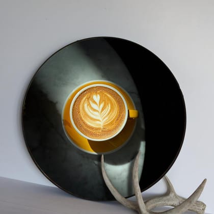 The Coffee Story Canvas (Matte Finish) Medium