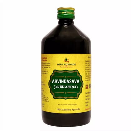Arvindasava | Classical Ayurveda by Deep Ayurveda | 450 ml
