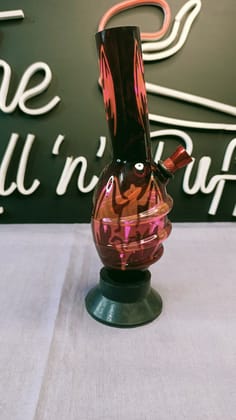 Acrylic Bong (8 inches 30mm) Assorted Design-Design 2