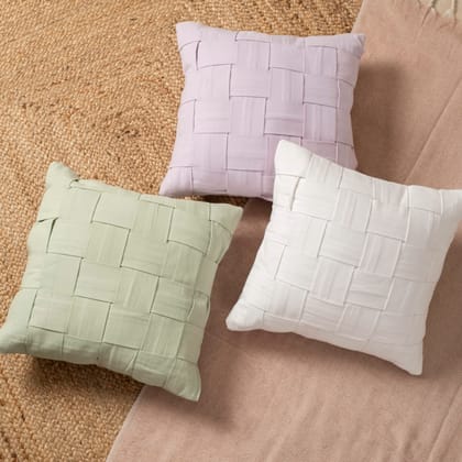 Soft Pastel Cushion Cover-18"x18" / Green