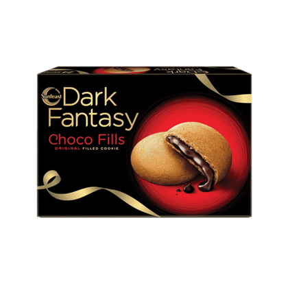 Sunfeast Dark Fantasy Chocofills Chocolate Cookies Biscuits, 300 gm Box