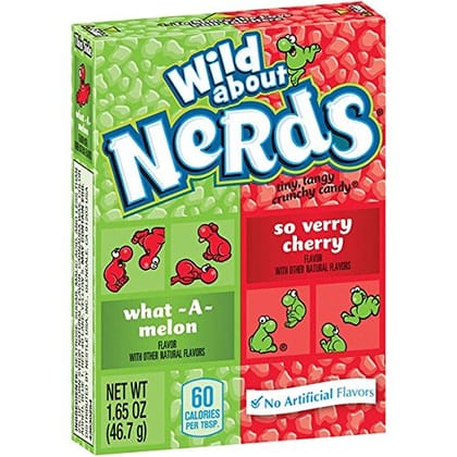 Wonka Wild About Nerds, What-A-Melon and so verry Cherry 47g