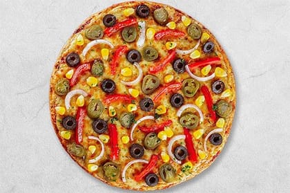 Garden Fresh Veggie Medium Pizza (Serves 2) __ Medium Pizza