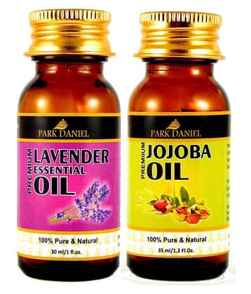 Park Daniel Lavender Essential oil & Jojoba Oil 100% Pure & Natural 30 ml Pack of 2