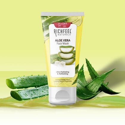 Richfeel Aloevera Face Wash 100g