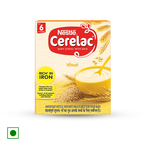 Nestle Cerelac Baby Food Stage 1 Wheat, 300 gm Box