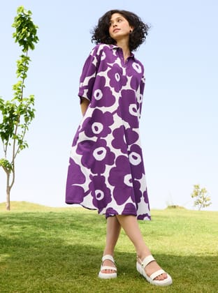 Madame Dress (Purple Mekko)-S