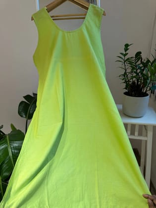 Cotton Inner - Bright Green-Bright Green / cotton / S