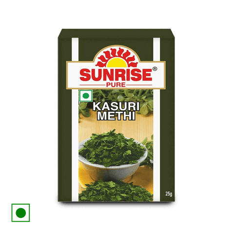 Sunrise Pure Kasuri Methi Powder, 25 gm Box