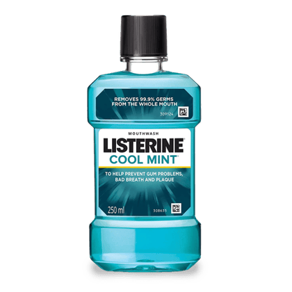 Listerine Mouthwash Liquid, 250 ml Bottle
