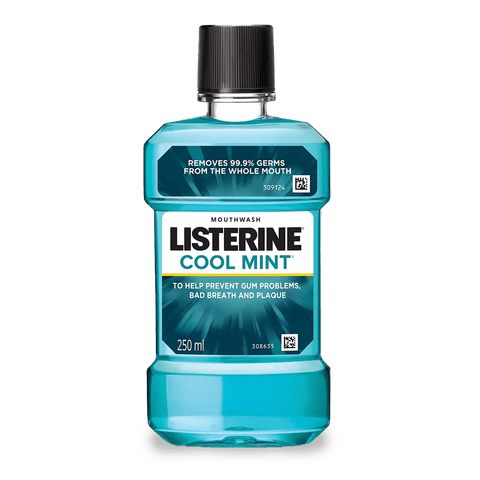 Listerine Mouthwash Liquid, 250 ml Bottle