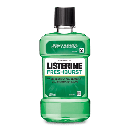 Listerine Freshburst Mouthwash Liquid, 250 ml Bottle