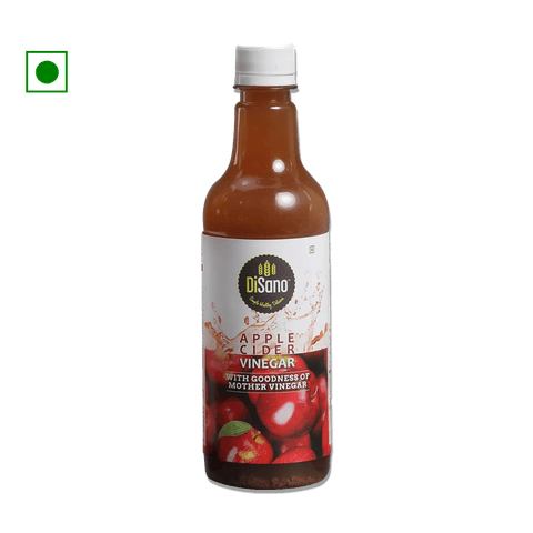 Disano Apple Cider Vinegar With Mother Vinegar, 500 ml Bottle