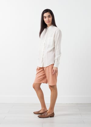 Classic Button Down-X-Small / Ivory