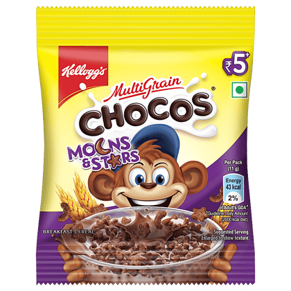 Kelloggs Chocos - Moons & Stars, 11 g Pouch