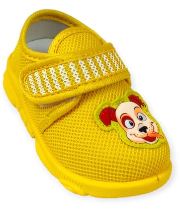 COOLZ - Yellow Booties For Baby Boy & Baby Girl 1 - 1.5 Years ( Pack of 1 ) - None