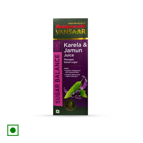 Baidyanath Vansaar Karela & Jamun Juice, 1 L Bottle
