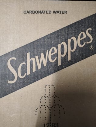 Schweppes Carbonated tonic water 24 can