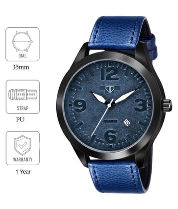 Walrus WWM-CM-030302  Leather Analog Mens Watch