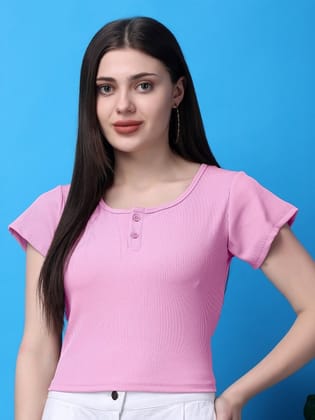 Round Neck Cotton Top