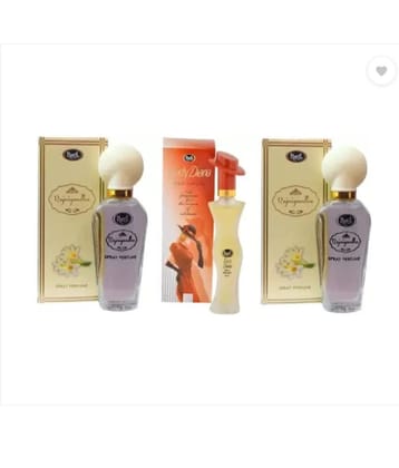 Monet - 2 RAJNIGANDHA & LADY DIANA PERFUME 30ML EACH Eau De Parfum (EDP) For Men,Women 90 ( Pack of 3 )