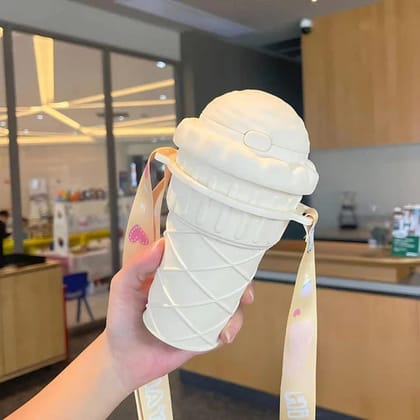 Ice-Cream Cone Sipper Bottle-Vannilla