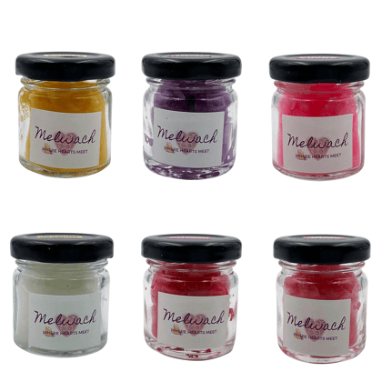 Aroma Candles Paraffin Wax, 6 x 25g