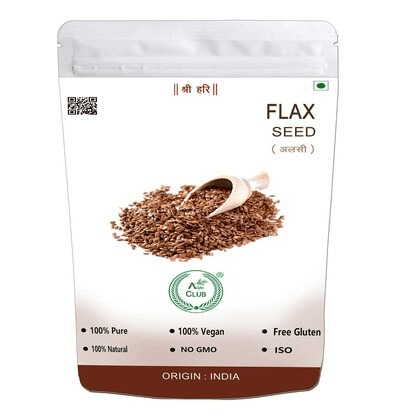 Agri Club Flax Seed (Alsi Beej), 400 gm