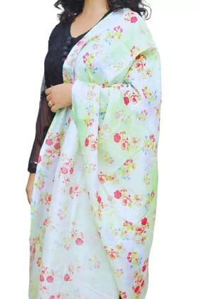 Tisser Digital Print Linen Dupatta Length:-10 Width:-10 Weight:-300