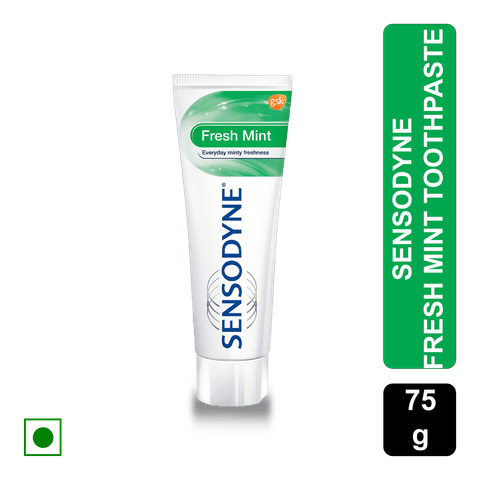 Sensodyne Fresh Mint Toothpaste, 75 gm Tube