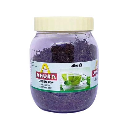Green Tea (Leaves)-100 gm - Jar - Rs 100