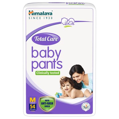 TOTAL CARE BABY PANTS DIAPERS-M-54'S 54 no.s