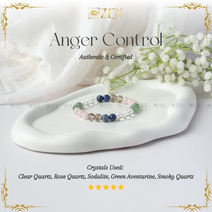 Anger Control Bracelet-S - 6.5 inches (Women)