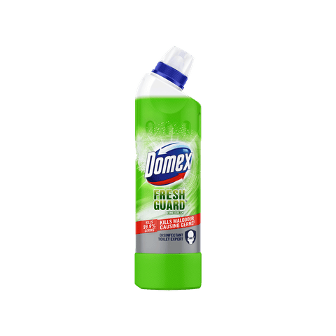 Domex Fresh Guard Lime Fresh Disinfectant Toilet Cleaner Liquid, 500 ml Bottle
