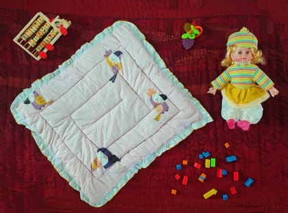 DC New Born Baby Godadi Bedding Pure Cotton Baby Pink-(27x23 Inch)- 1 pcs  by Ruhi Fashion India