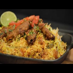 Chicken seekh biryani [8 person]