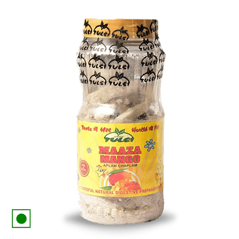 Tulsi Maaza Mango Aplam Chaplam Candy, 200 gm Bottle