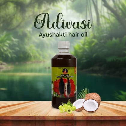 Adivasi AyuShakti Herbal Hair Oil-500  ML