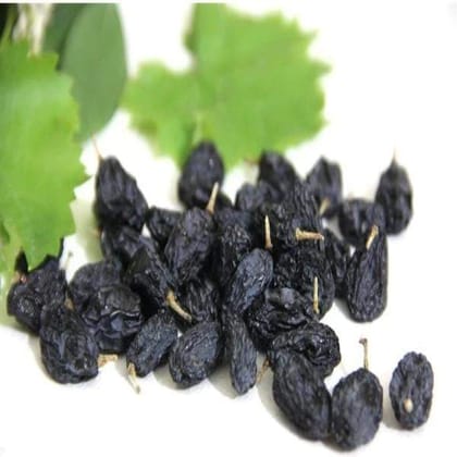 Black Raisins Regular Quality /  काली किशमिश / किशमिश / Kala Manuka / Raisins / Kali Kishmis-50 Gms