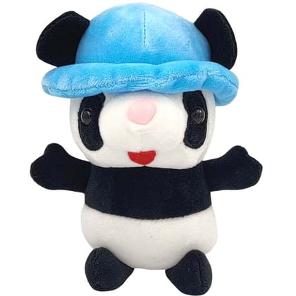 Scented Panda Soft Toy - Hat - Single Piece-Blue