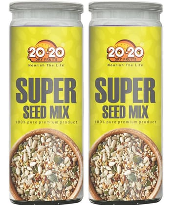 20-20 Dry Fruits Seed Mix 200 Grams Each Pack of 2