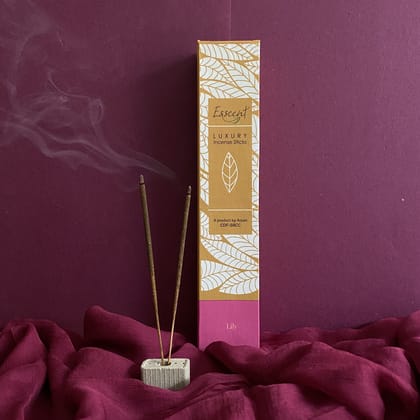 ESSCENT LILY - Premium Hand-rolled Incense Sticks