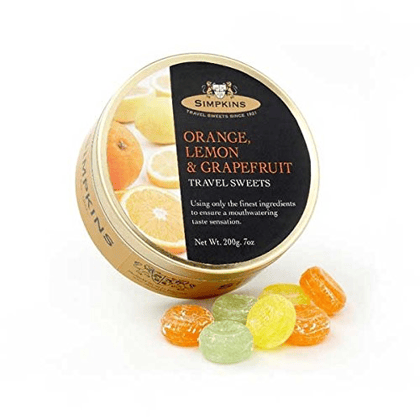 Simpkins Orange, Lemon and Grapefruit Drops, 200 gm