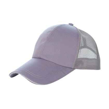 Outdoor Sun Hat Sun Protection Cap-Light Grey white / adjustable