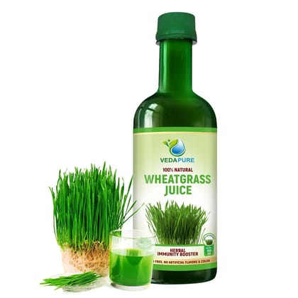 VEDAPURE NATURALS Pure Wheatgrass Juice-500ML