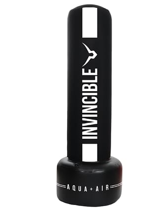 Invincible Aqua Air Heavy Standing Bag-Black
